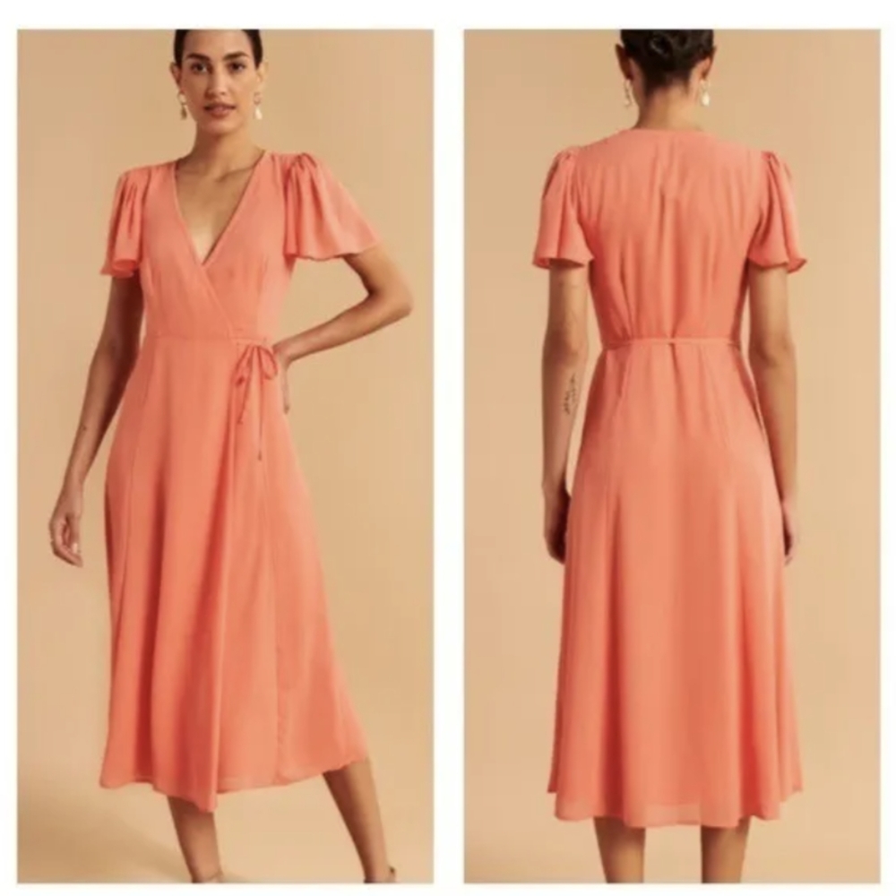 Abercrombie Wrap midi dress